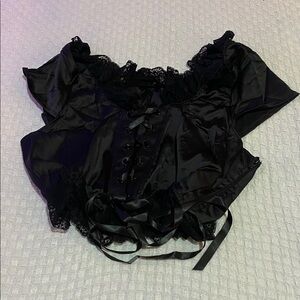 Foxblood Alena Corset Top